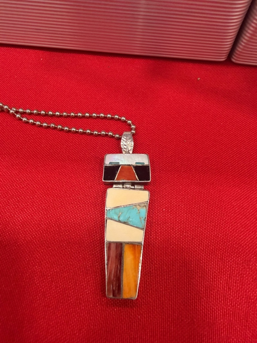 Elegant Multicolor Geometric Necklace